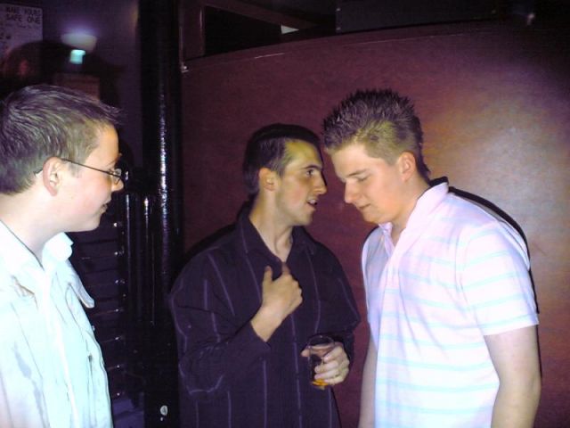 Kev, Alex & Santa