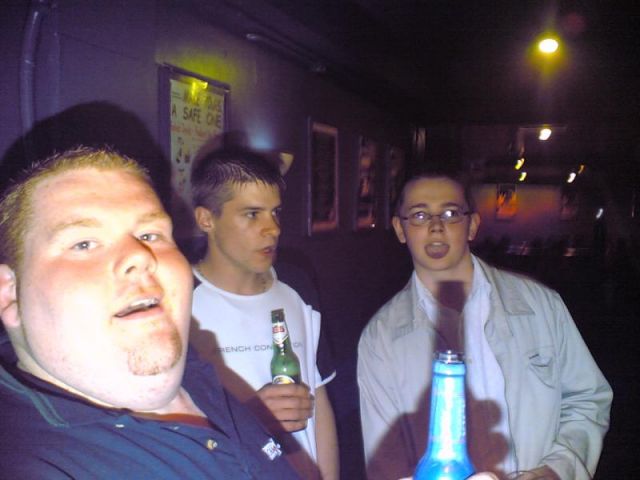 JR, some dude & Kev