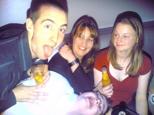 Alex, Kev & 2 random females